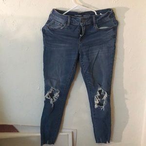 Old Navy:Rockstar mid-rise woman’s jeans, size 2